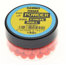 Pop-up Forte Powder Claumar Krill 15gr 6mm